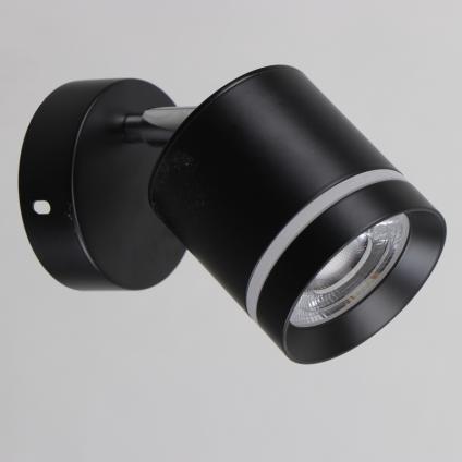 Спот 51678/1 BK+CR черный/хром 1x10W LED 6000K, KQS20